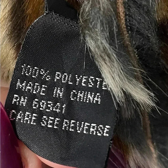 Lisa International faux fur‎ vest - Picture 2 of 6